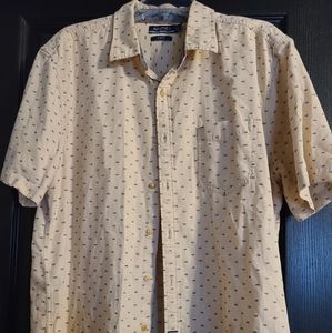 Nautica size XL tan dress shirt 👔